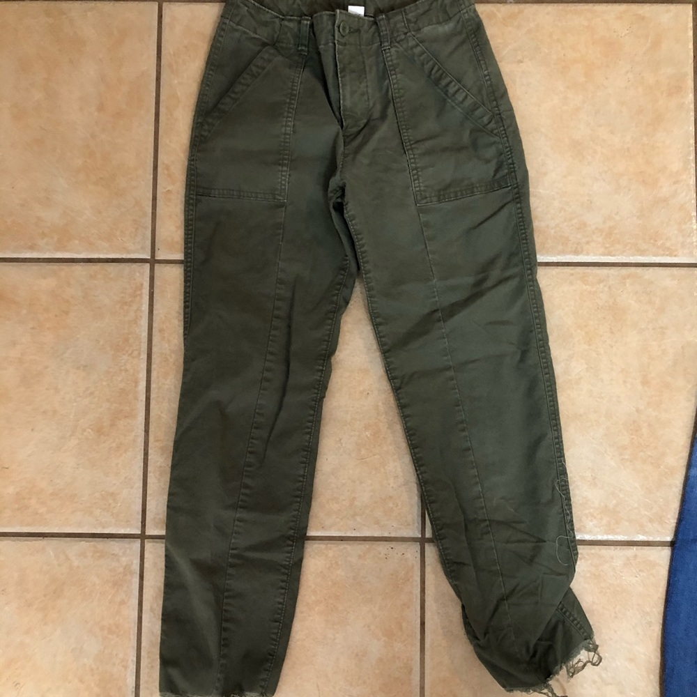 Old navy green cargo pants